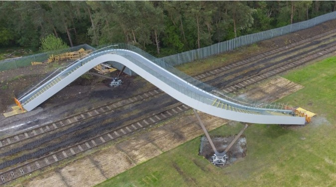 Network Rail Unveils Groundbreaking Circular Bridge Design