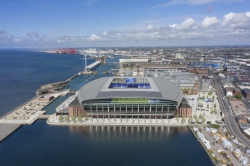 Image of Everton's new football stadium