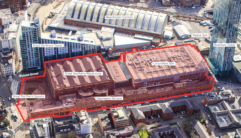 Overview of plans for Manchesters great northern warehouse