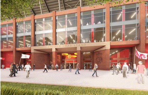 Liverpool FC's Anfield Road