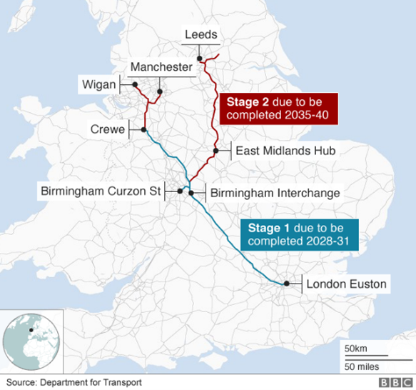 HS2 mapping